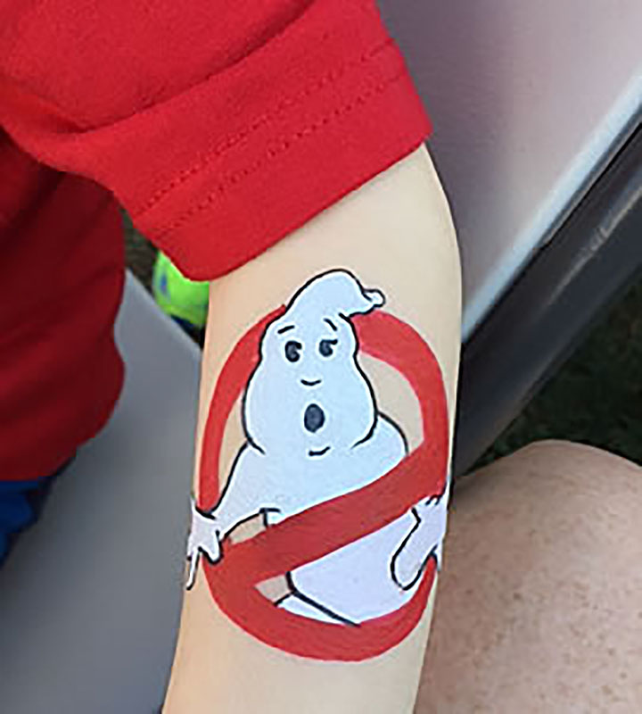 Ghost Busters arm design